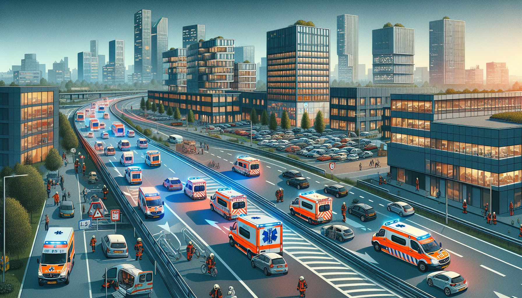 Toename ambulanceoproepen op A2 Eindhoven baart zorgen