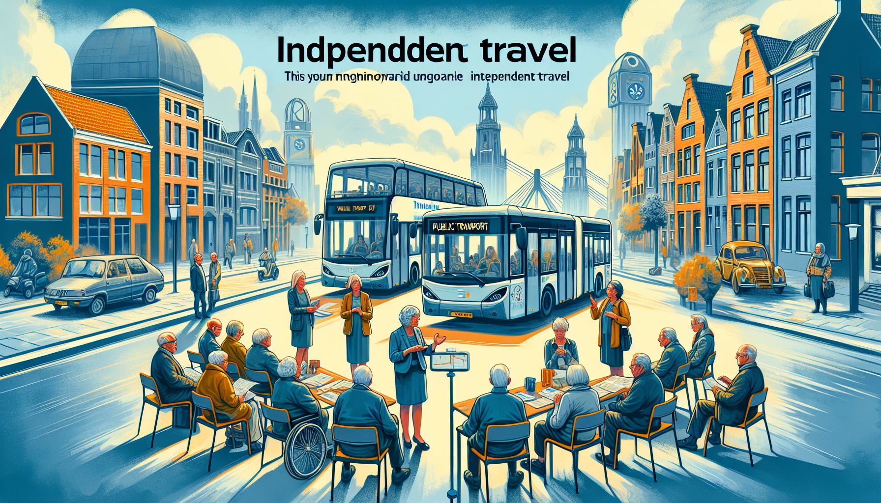 Gemeente Waalre stimuleert zelfstandig reizen met OV-bijeenkomst