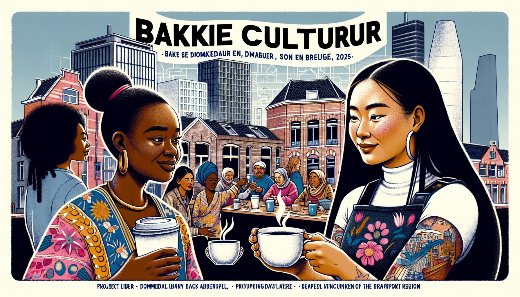 Bakkie Cultuur Verbindt Kunstenaars in Bibliotheek Dommeldal