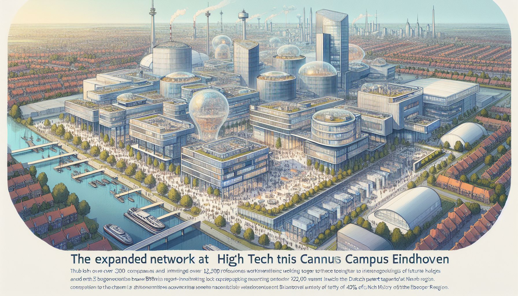 High Tech Campus Eindhoven breidt netwerk van 300 bedrijven uit