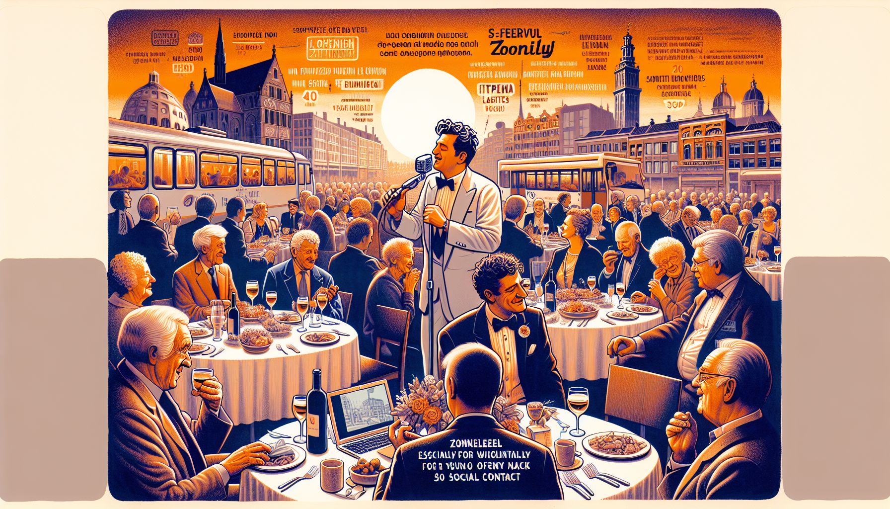 Zonnebloem en Itility verzorgen sfeervol diner voor Eindhovenaren