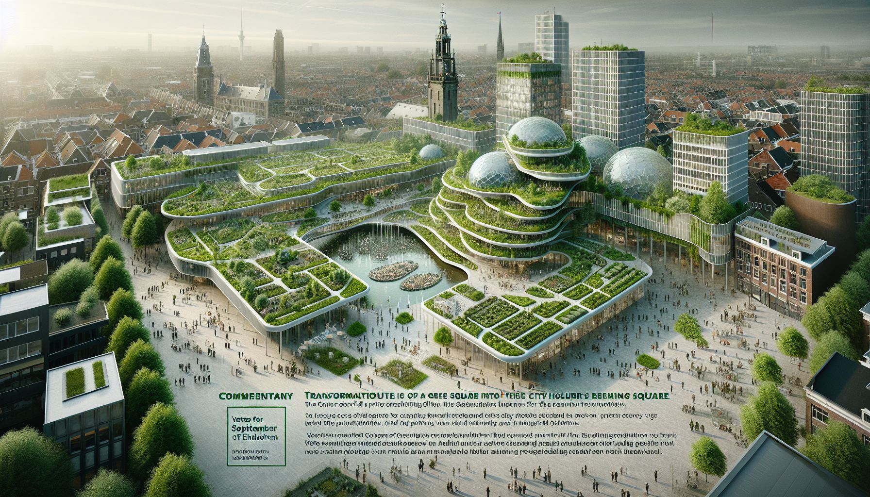 Eindhoven Stemt Over Groene Toekomst Voor Stadhuisplein