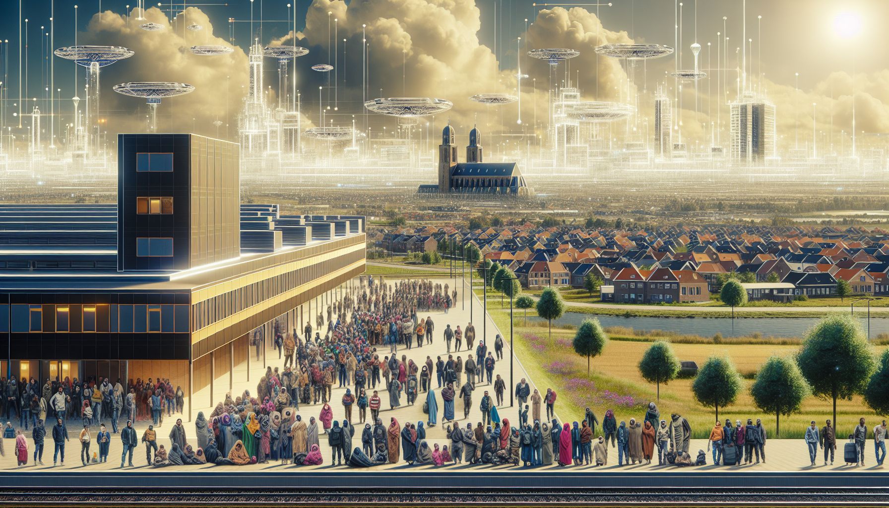 Nuenen opent nieuwe COA-locatie voor opvang vluchtelingen