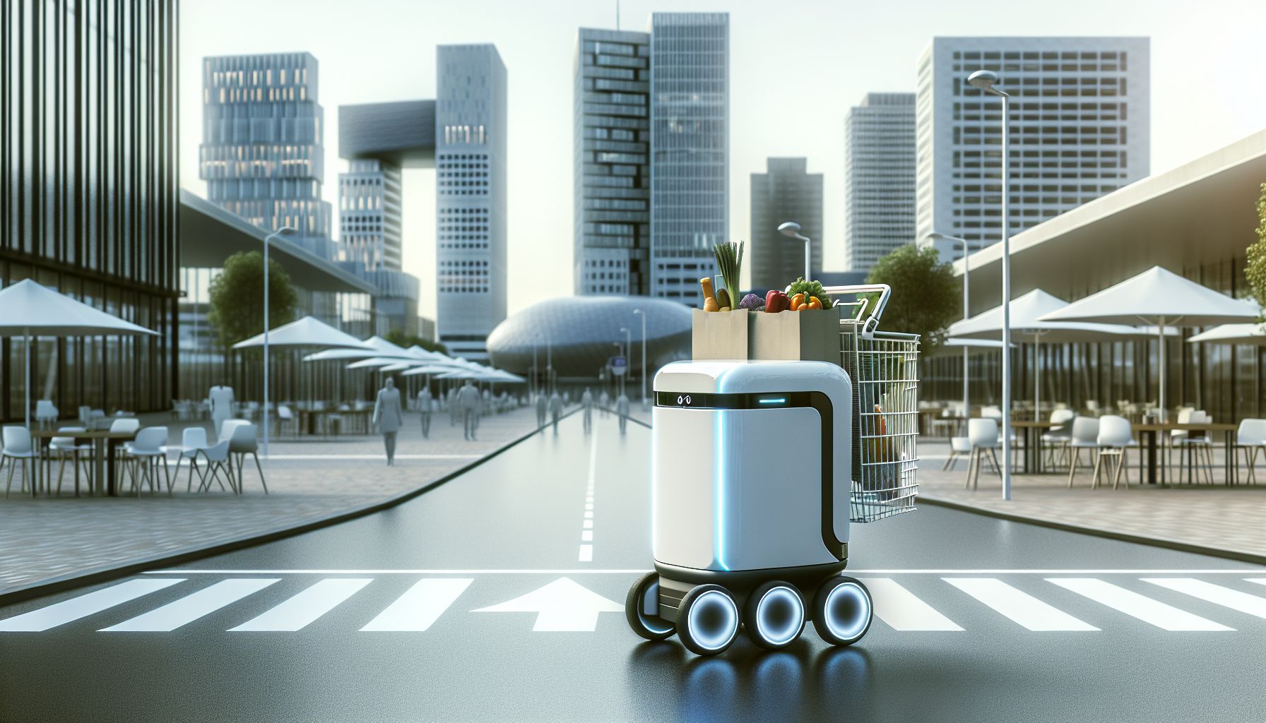 Albert Heijn test bezorgrobots in Eindhoven