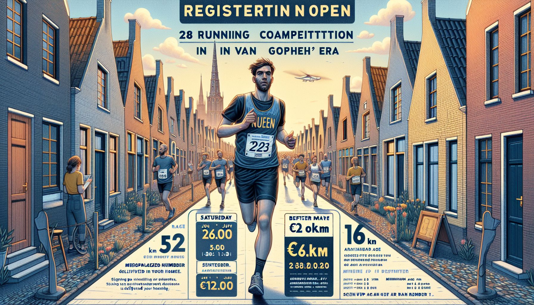 Inschrijving geopend voor Van Goghloop in Nuenen, zorg dat je erbij bent!