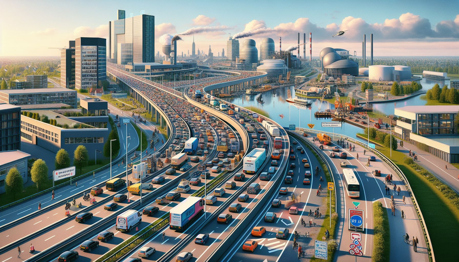 Paasweekend zorgt voor verkeerschaos rond Eindhoven op A2