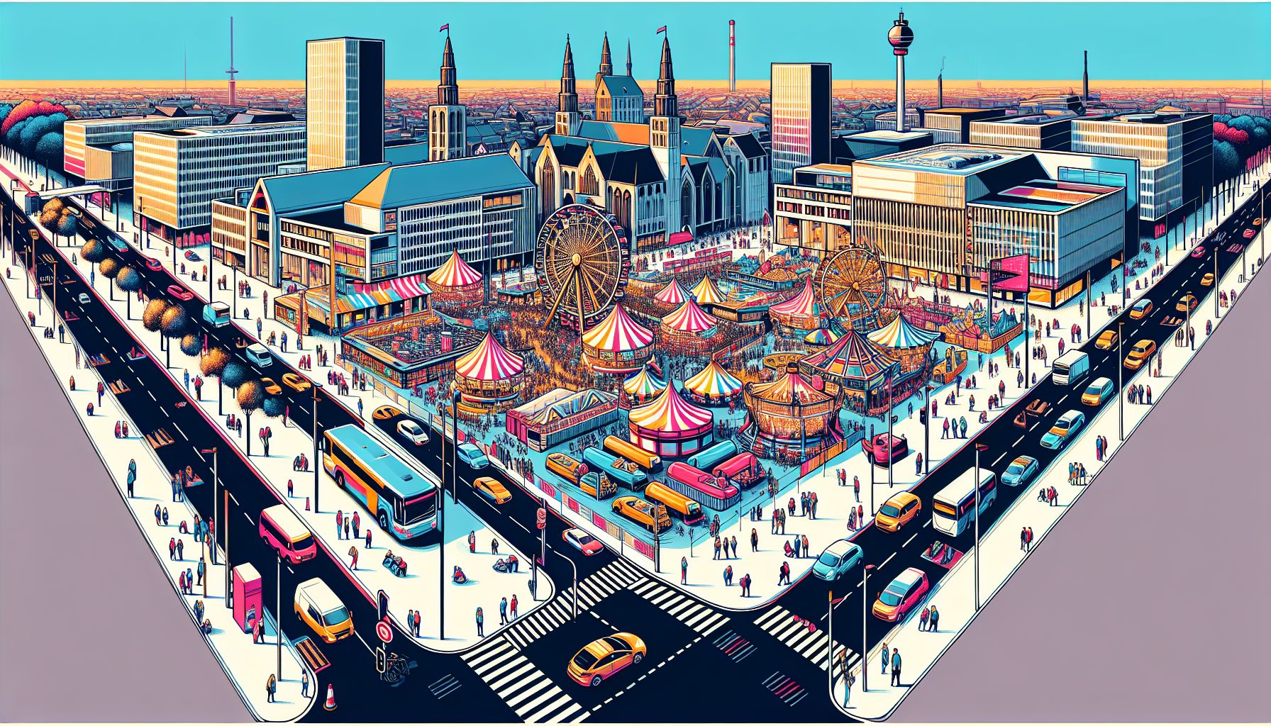 Kermis Geldrop begint aanstaande zaterdag met 20 attracties