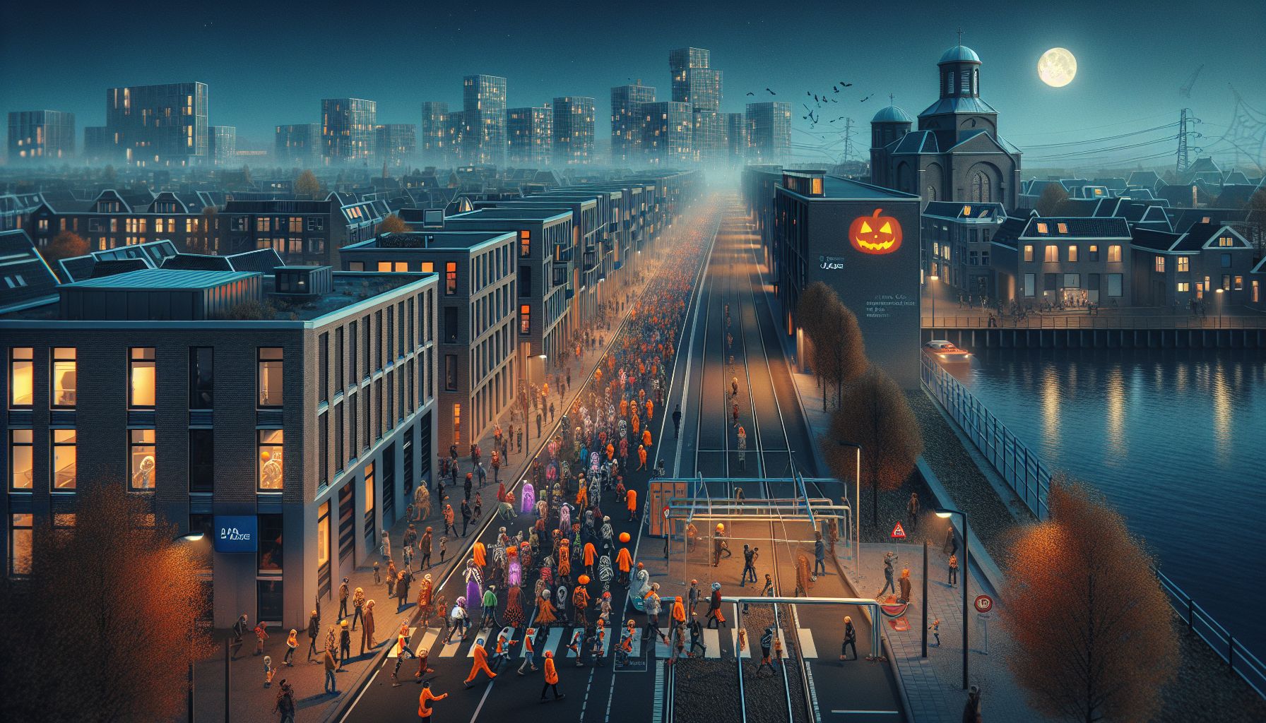 Halloweentocht Son en Breugel Lokt Honderden Deelnemers