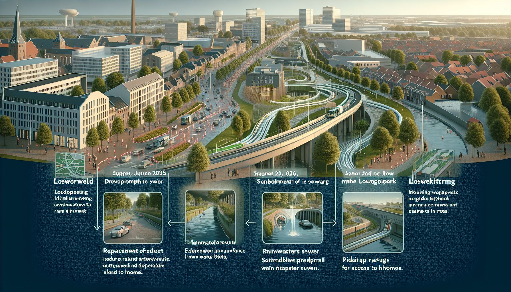 Herinrichting Losweg Geldrop-Mierlo start juni voor veilig verkeer