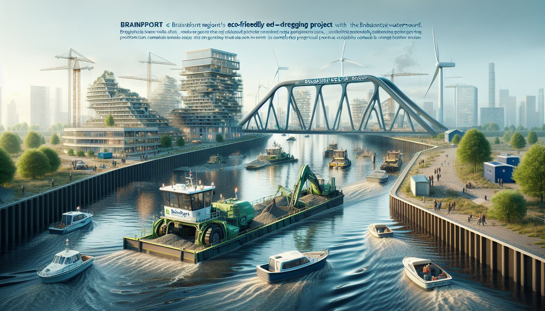 Brabantse Delta begint met emissievrij baggerproject