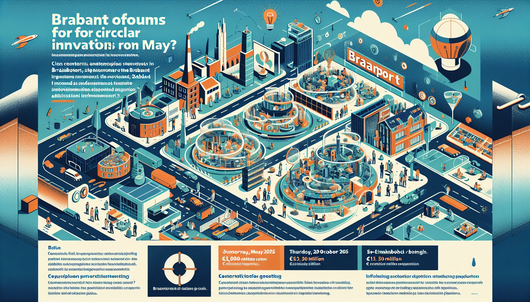 Brabant Biedt Miljoenen aan voor Circulaire Innovaties vanaf Mei
