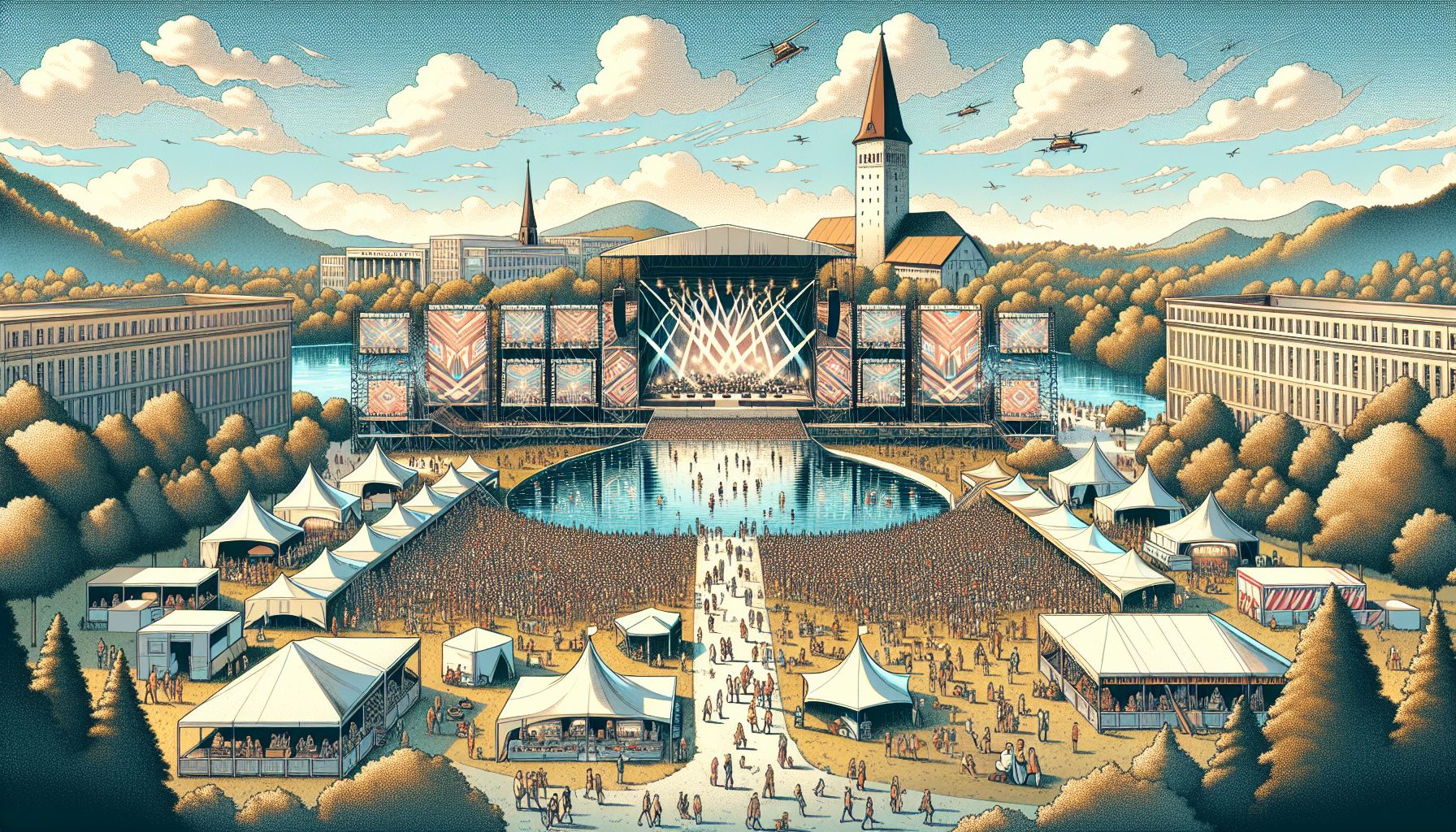 Lakedance Festival keert terug met zeven muziekstages op Aquabest