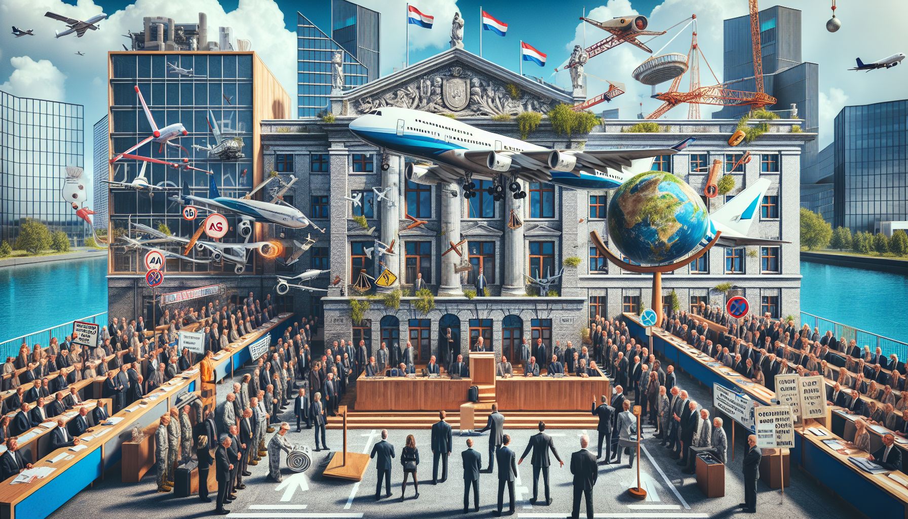 Rechtszaken tegen Eindhoven Airport over privévlucht beperking