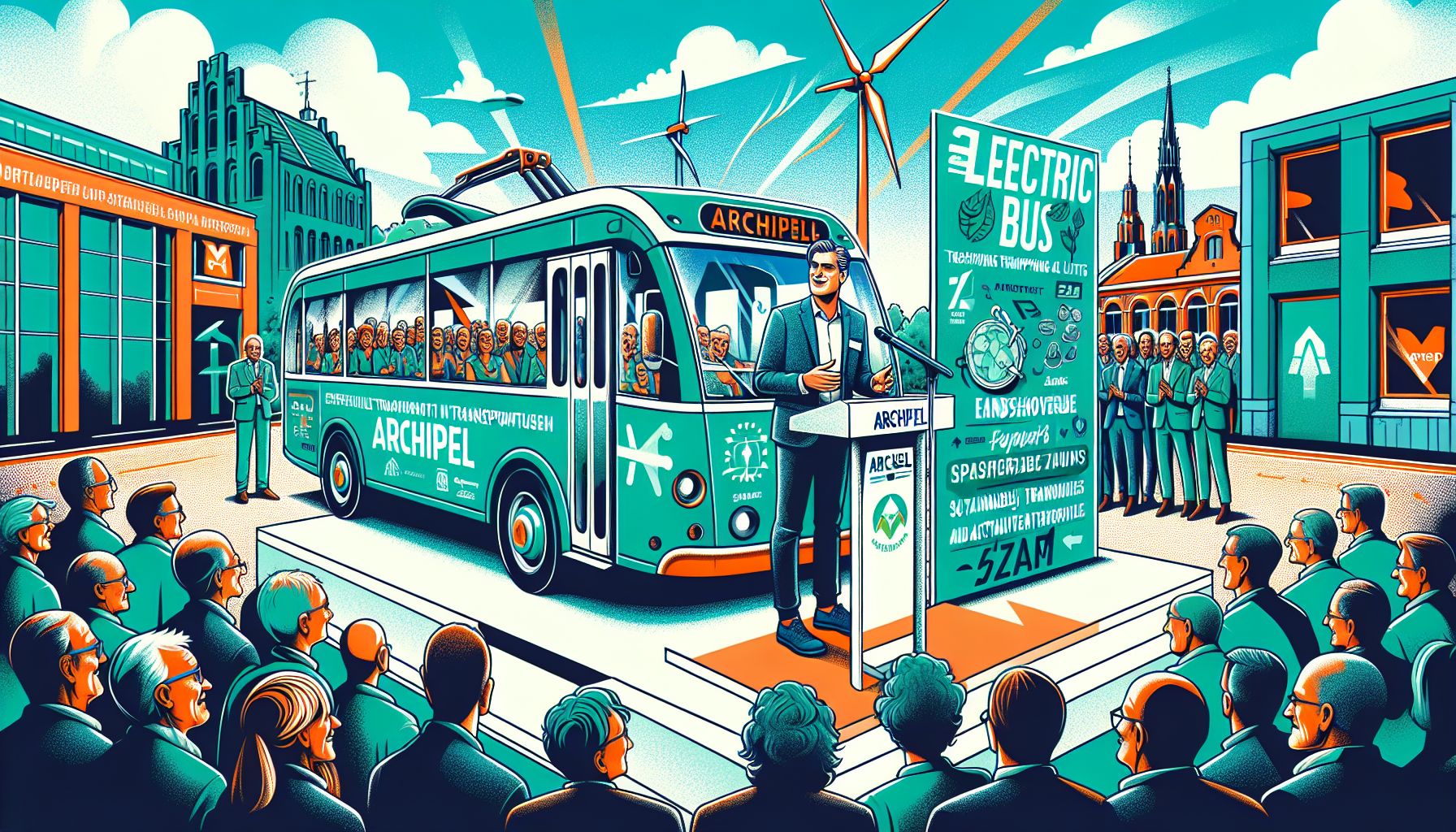 Tweede elektrische bus helpt Archipel-cliënten in Eindhoven vooruit