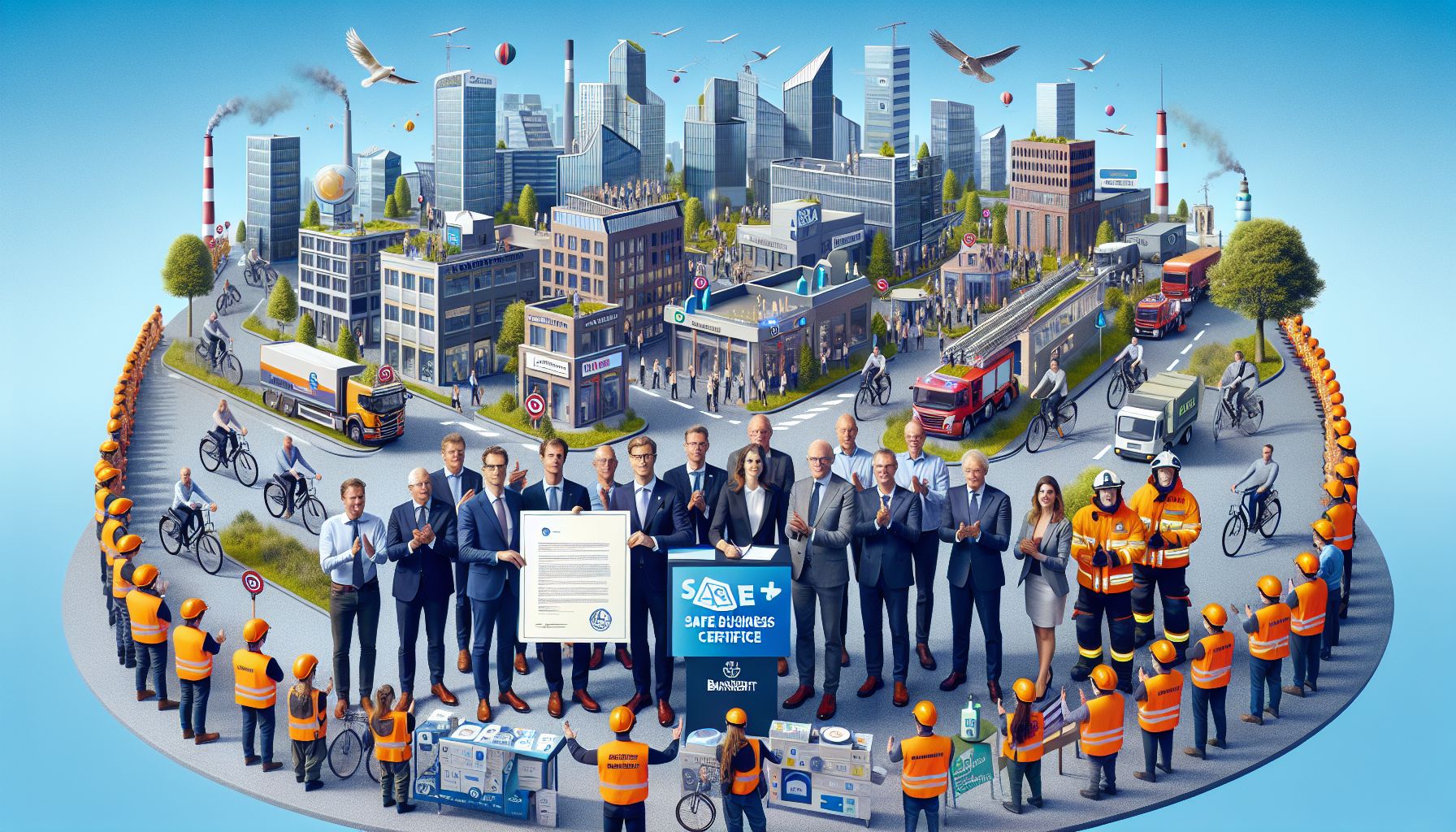 Ekkersrijt lanceert Keurmerk voor Veilig Ondernemen met succes