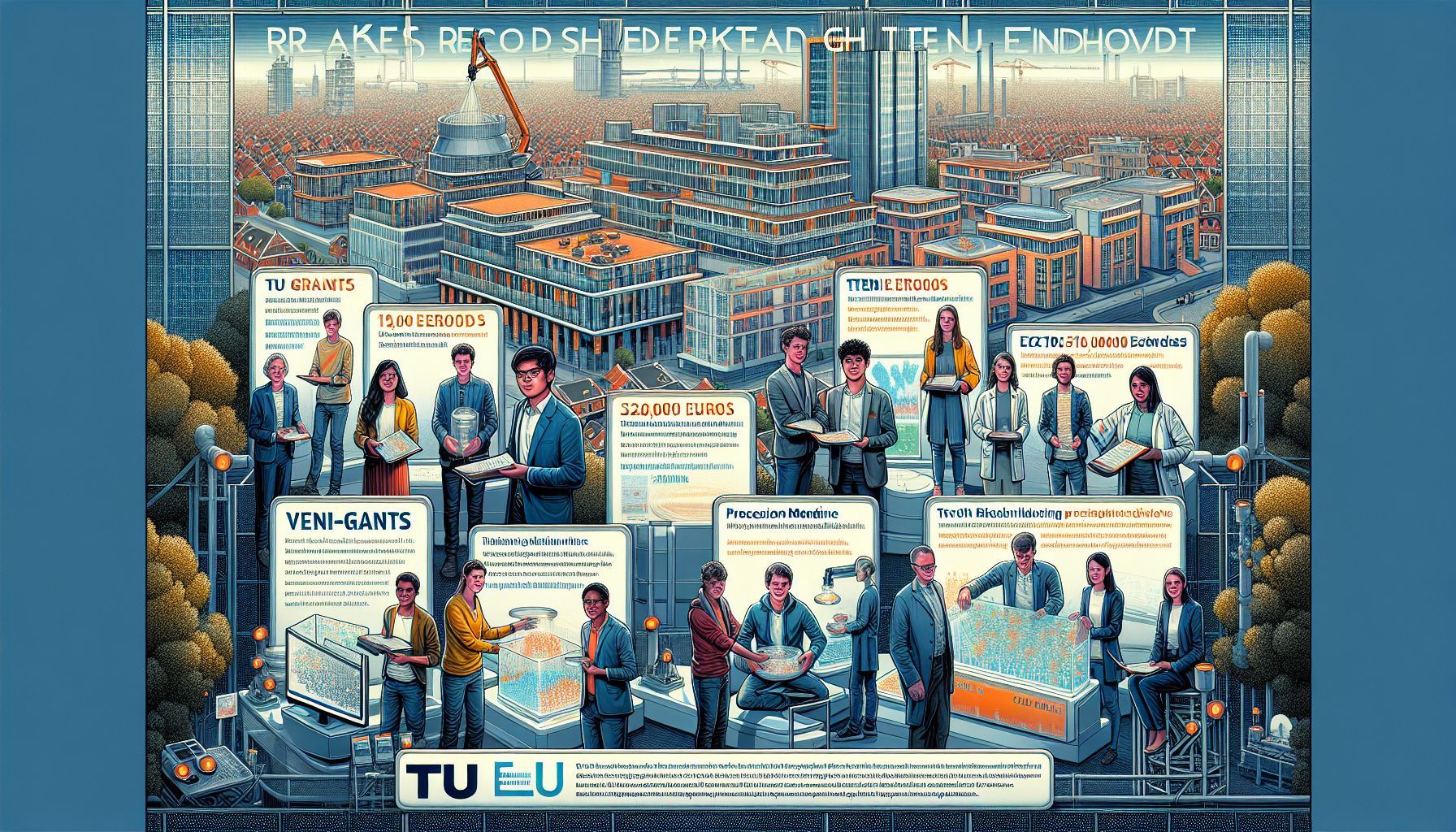 TU Eindhoven Breekt Record met Tien Veni-Subsidies