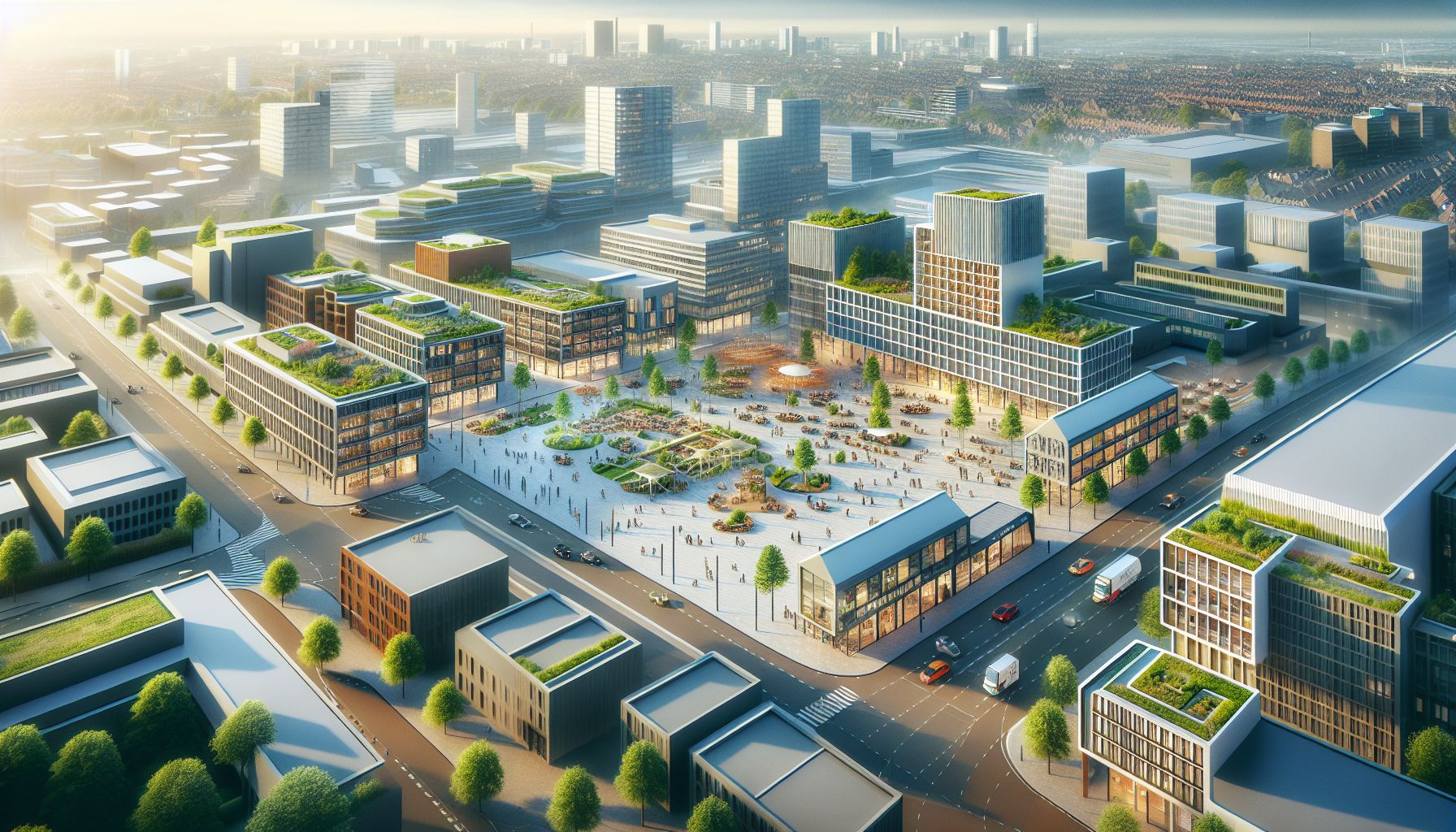 Eindhoven onthult groener Stadhuisplein voor publiek gebruik