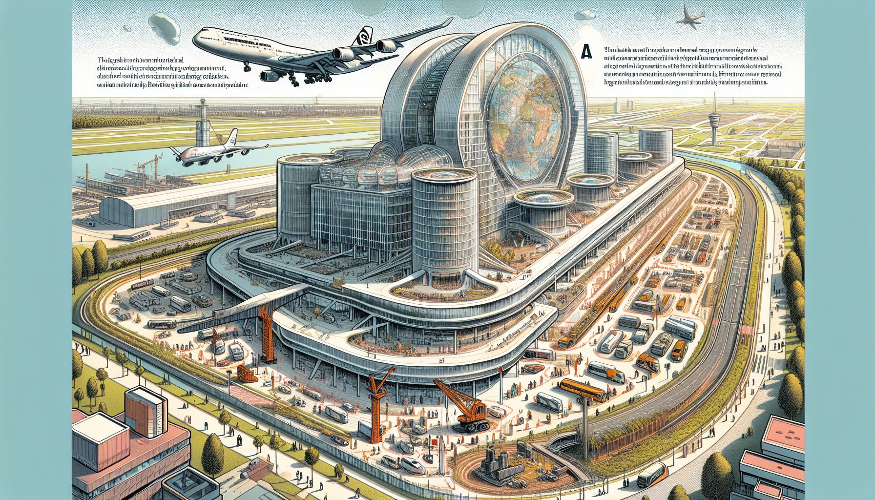 architect eist bouwstop nieuwe terminal eindhoven airport