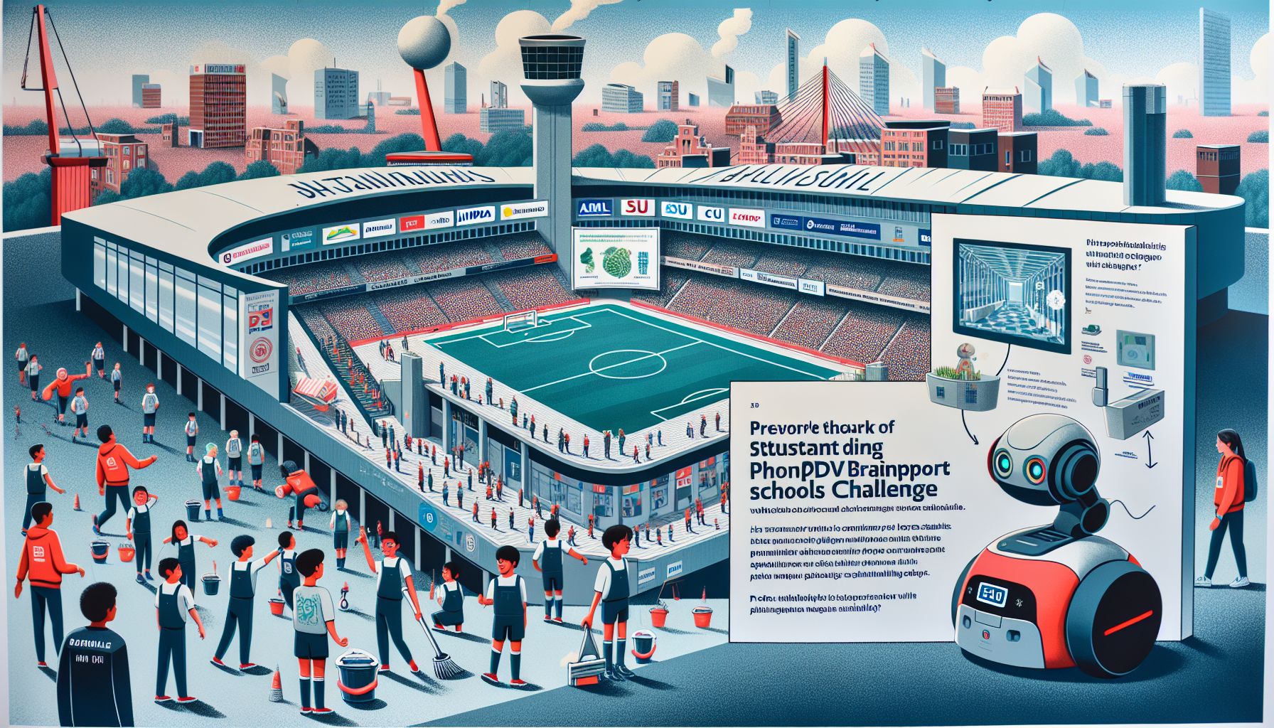 Leerlingen Bedenken Duurzame Ideeën voor PSV Brainport Challenge