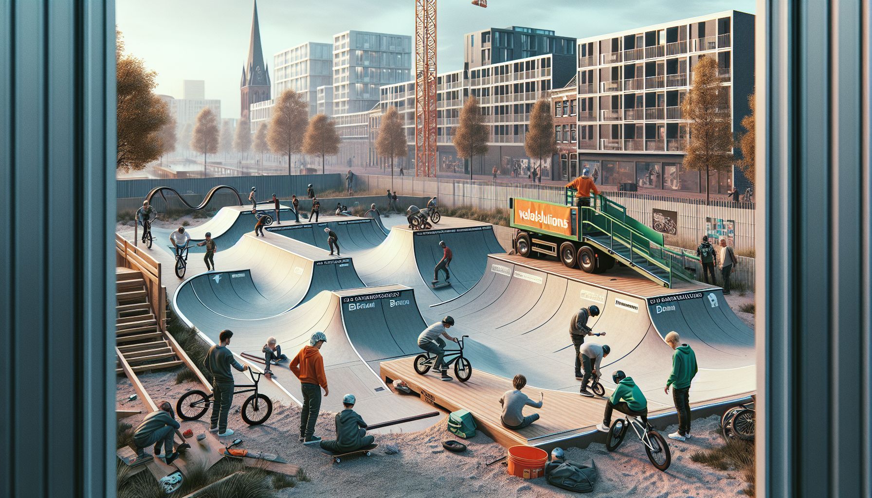 Son en Breugel start bouw pumptrack voor jongeren op 17 november