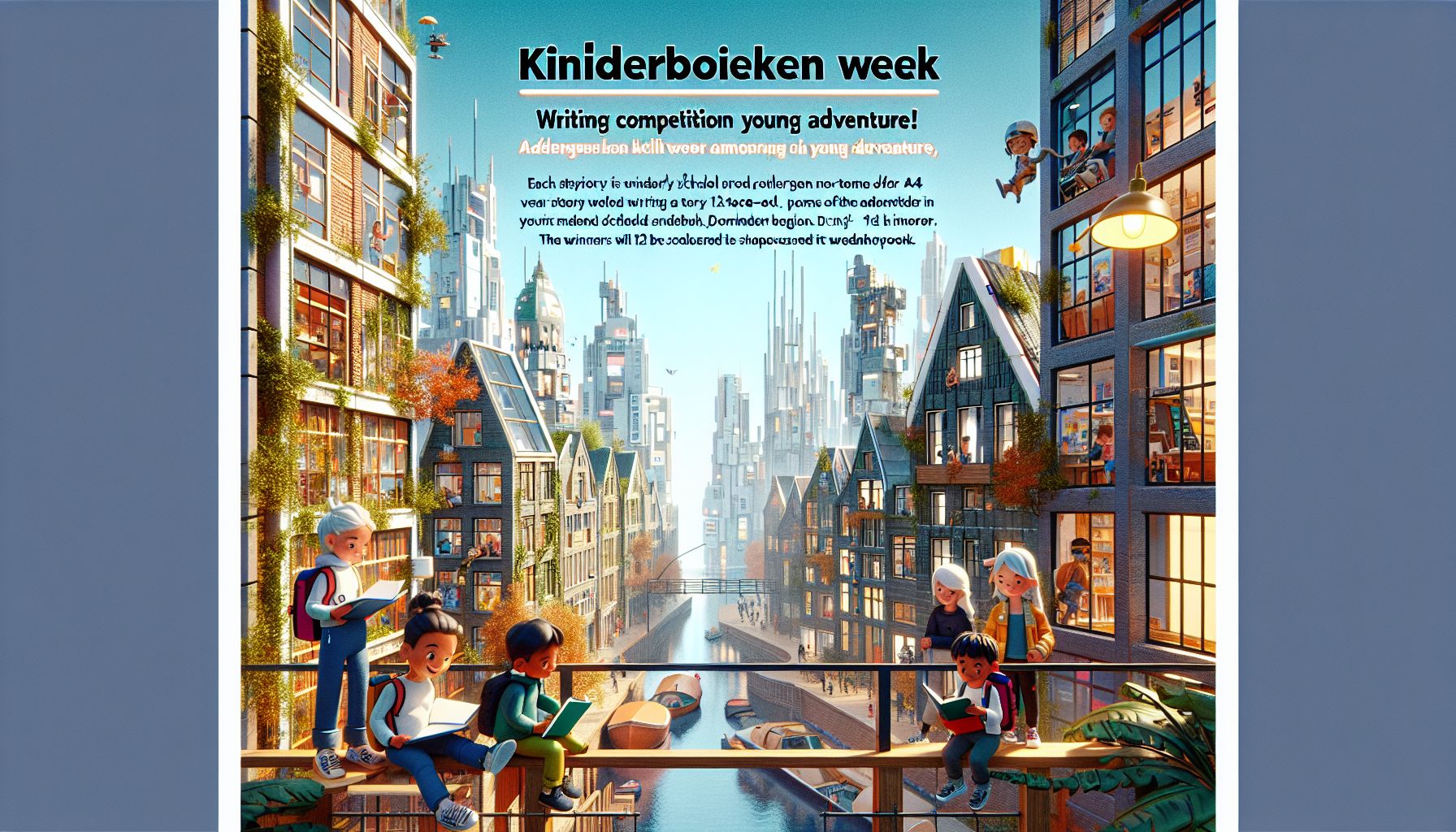Schrijfwedstrijd Kinderboekenweek nodigt jonge avonturiers uit