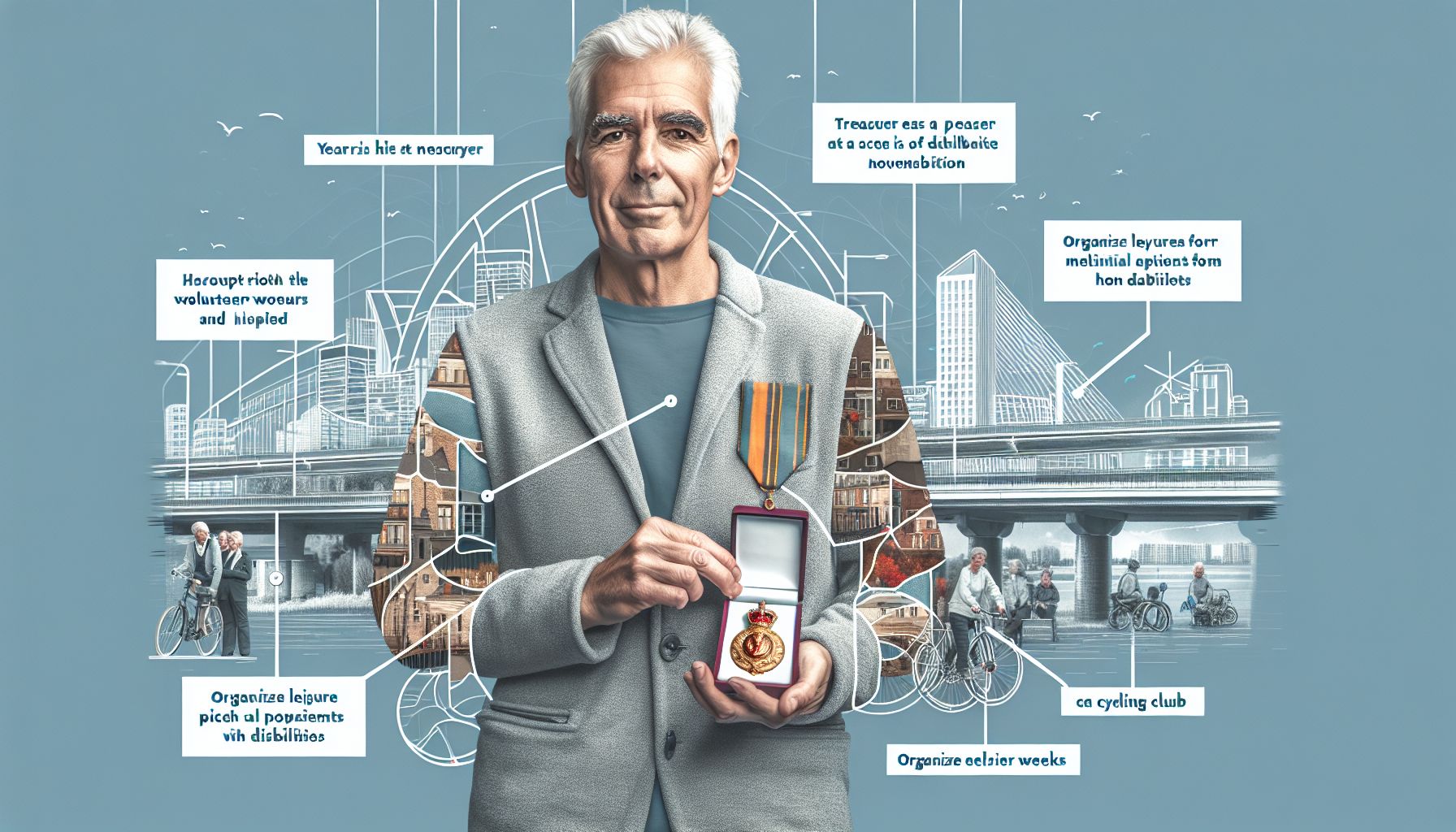 Jan Meijers ontvangt Koninklijke Onderscheiding voor vrijwilligerswerk