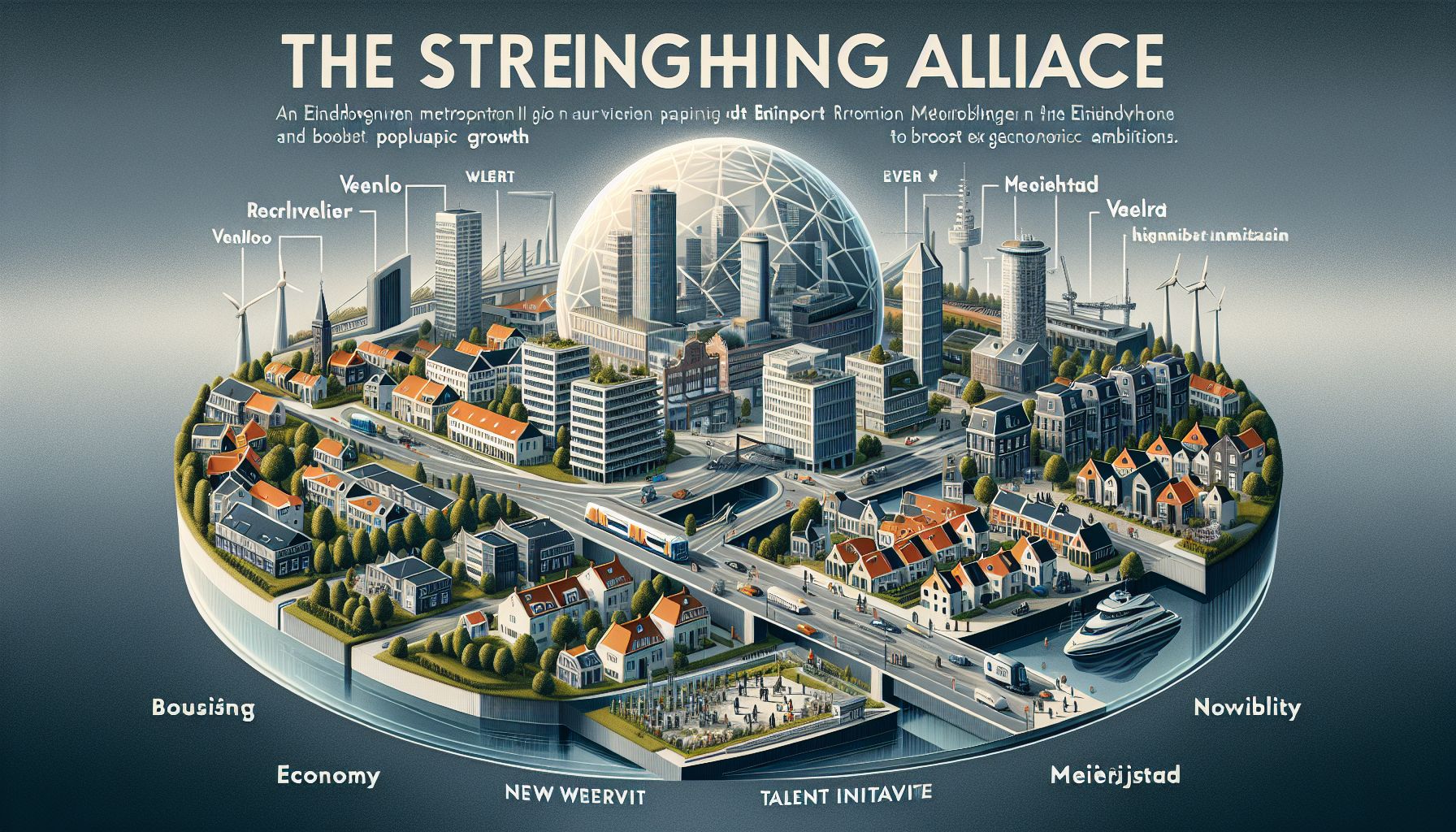 Eindhovense Metropoolregio versterkt bondgenootschap met Venlo, Weert en Meierijstad