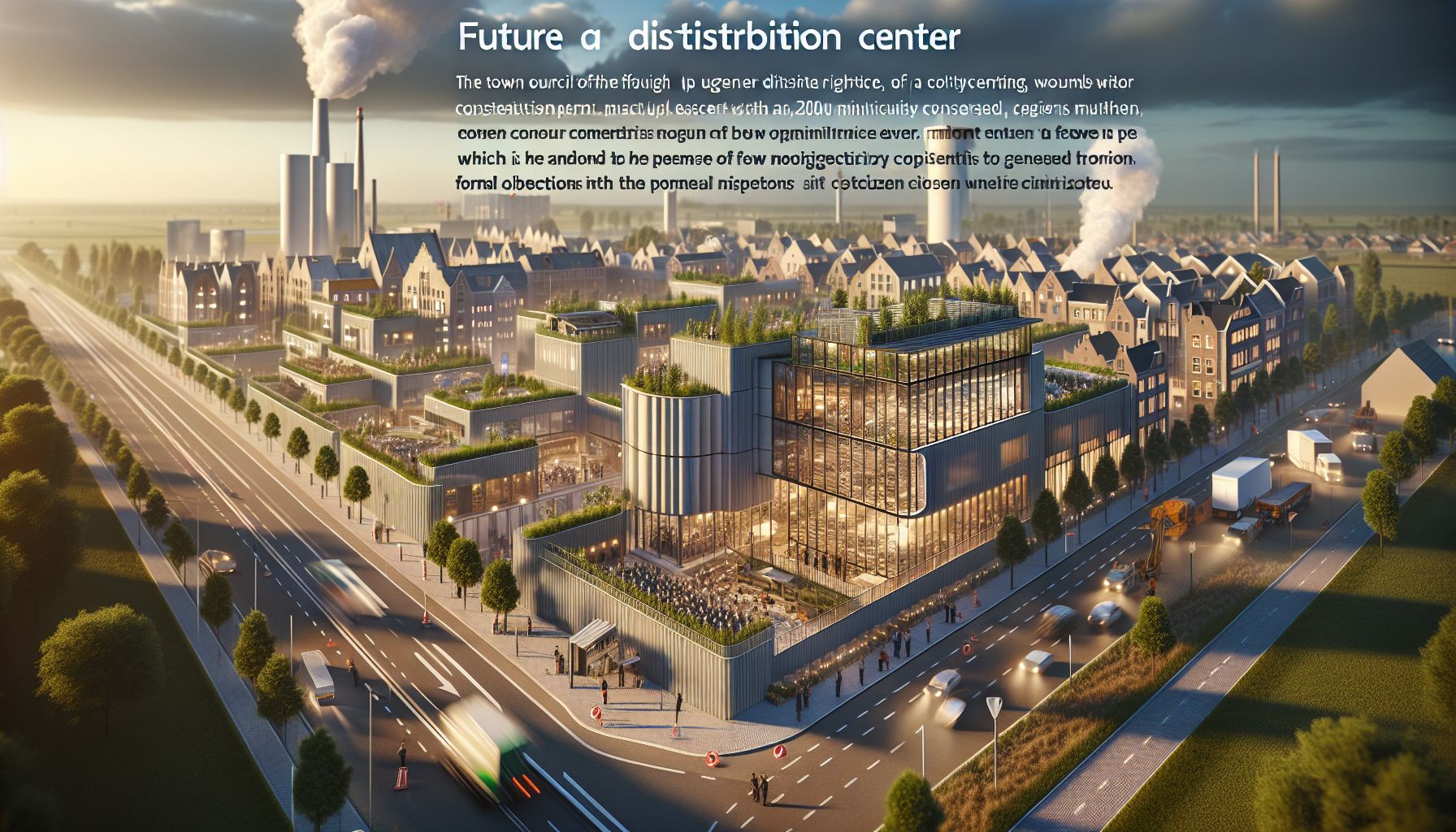 Toekomstig Distributiecentrum Eeneind-West Krijgt Groen Licht