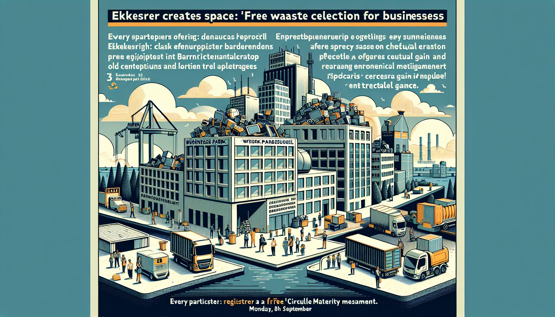 Ekkersrijt Schept Ruimte: Gratis Afvalinzameling voor Bedrijven