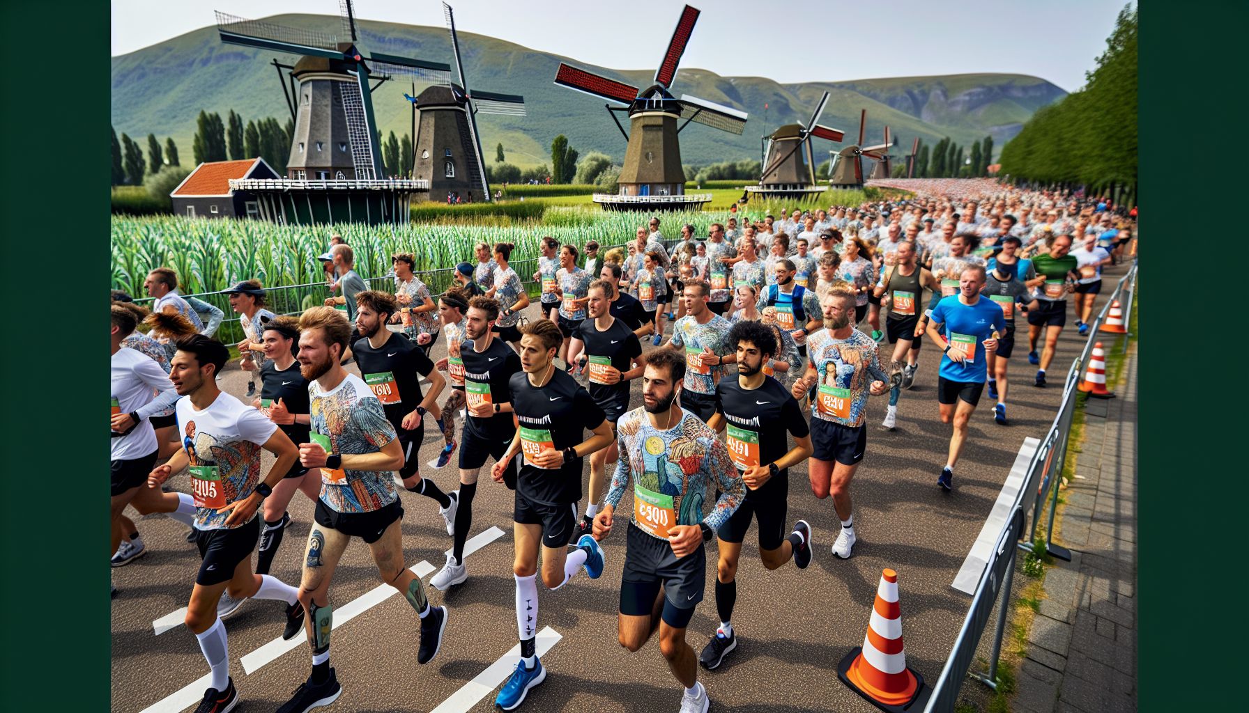 Van Goghloop Nuenen trekt hardlopers met schilderachtig parcours