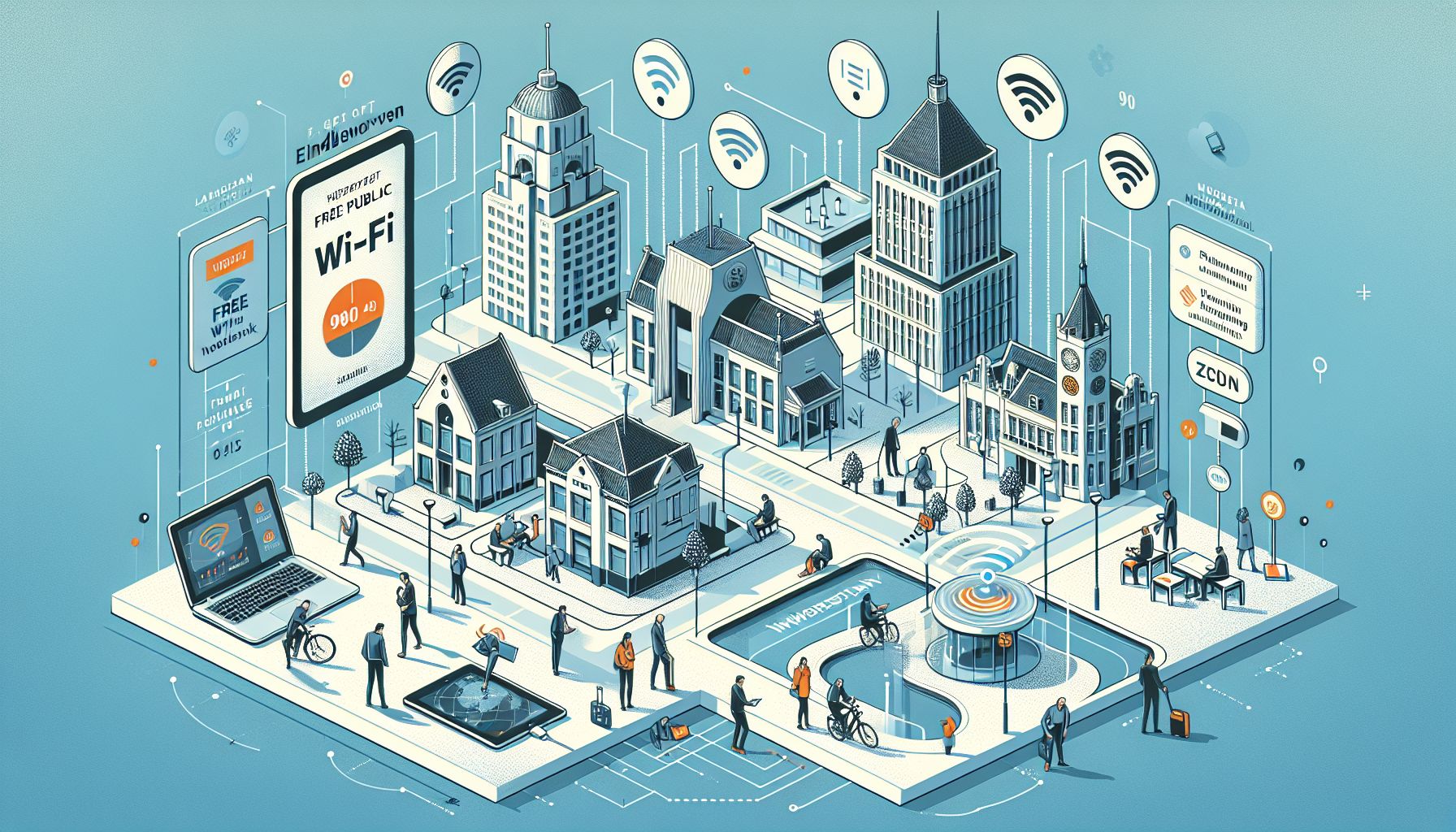 Eindhoven lanceert gratis wifi-netwerk op gemeentelijke locaties