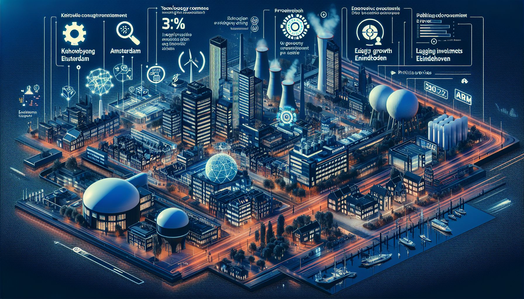 Regio Eindhoven leidt samen met Amsterdam in economische groei