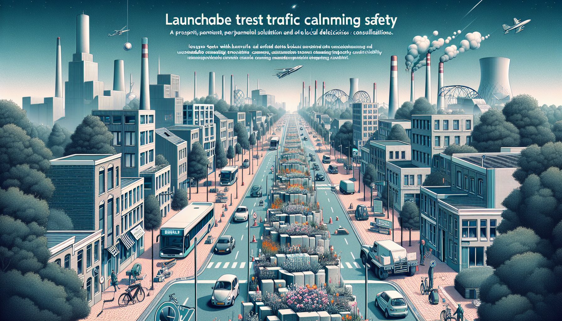 Nuenen lanceert groene verkeersremmers in Geldrop