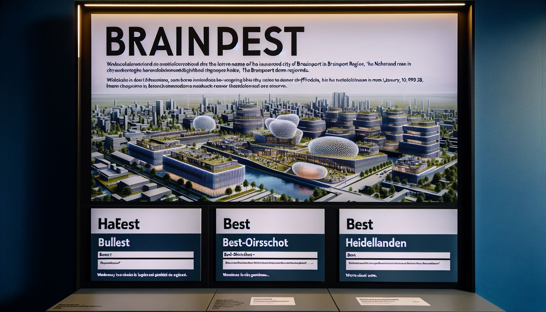 Kiezen uit Baest, Best-Oirschot of Heidelanden