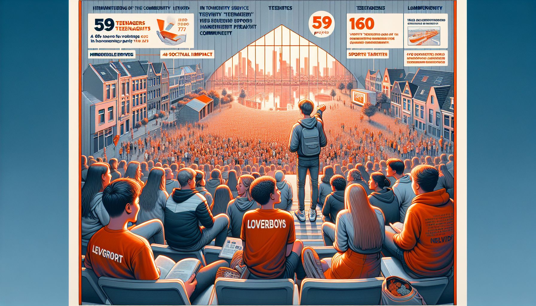 768 jongeren maken impact met sociaal programma in 2024