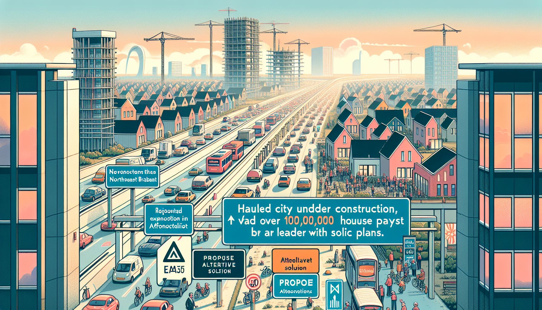 Woningbouw Bedreigd Door Uitstel Verbreding Snelweg A50