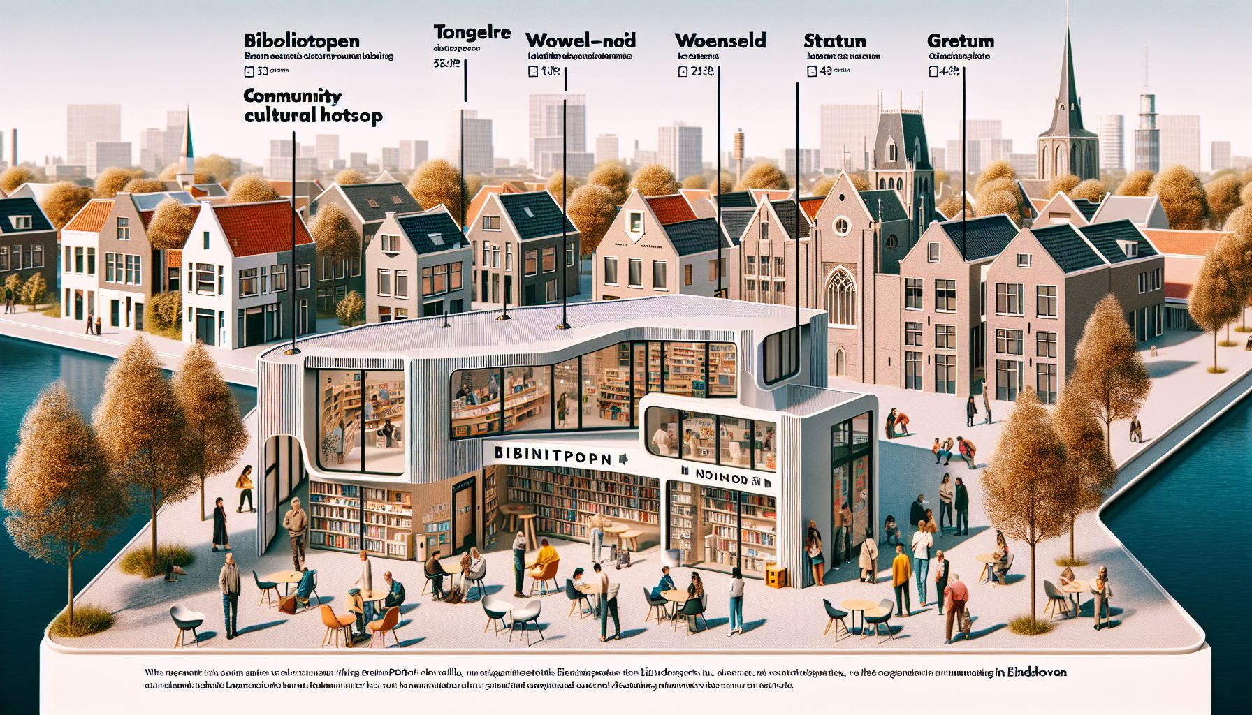 Eindhoven introduceert vijf nieuwe bibliotopen als culturele hotspots