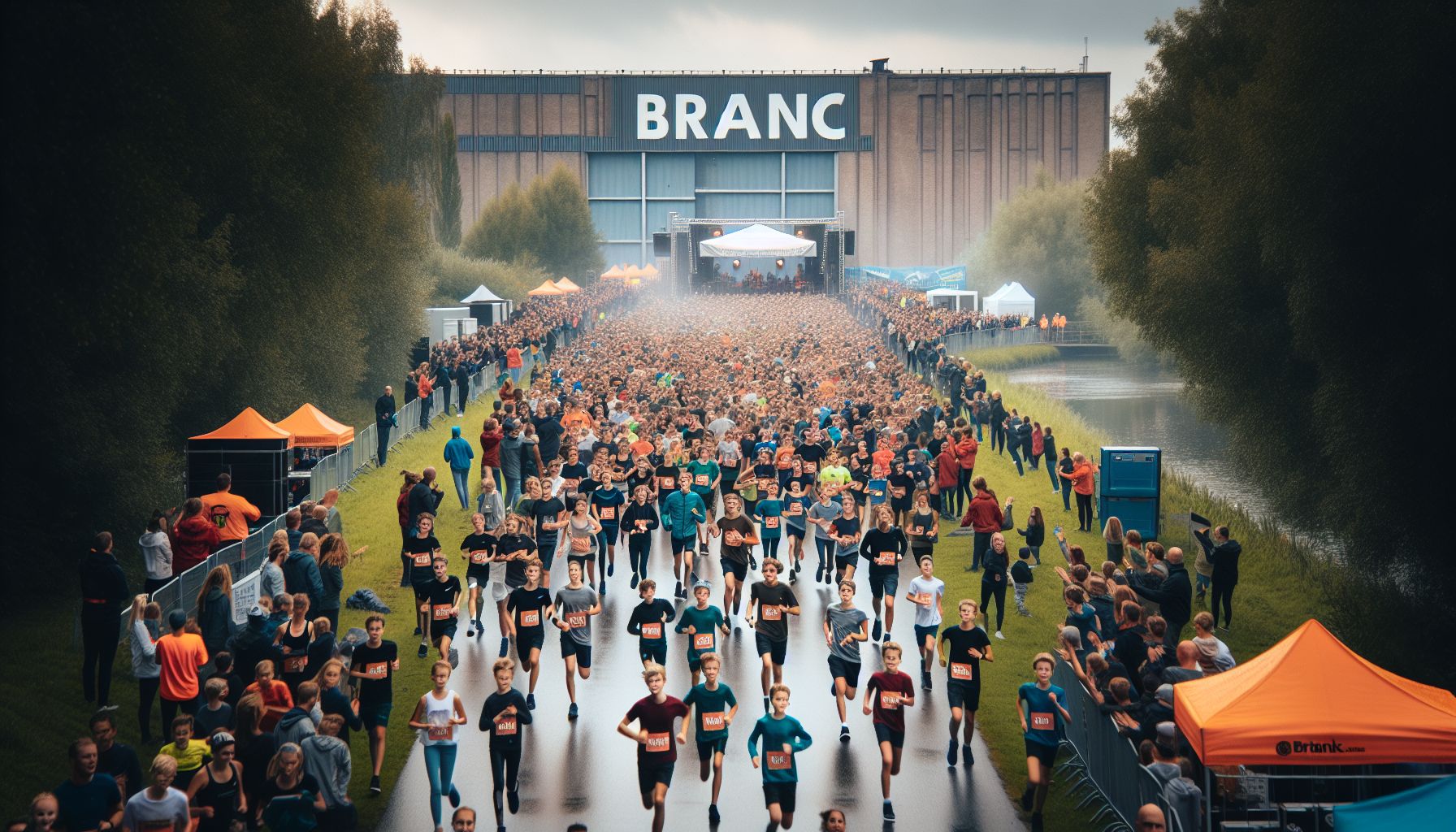 Scholieren en Van Goghloop Nuenen trekken duizenden deelnemers
