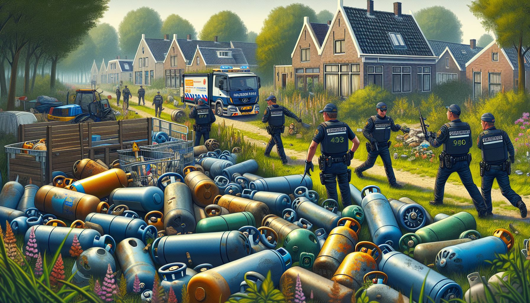 Dader van illegale gasflessendump in Mierlo geïdentificeerd