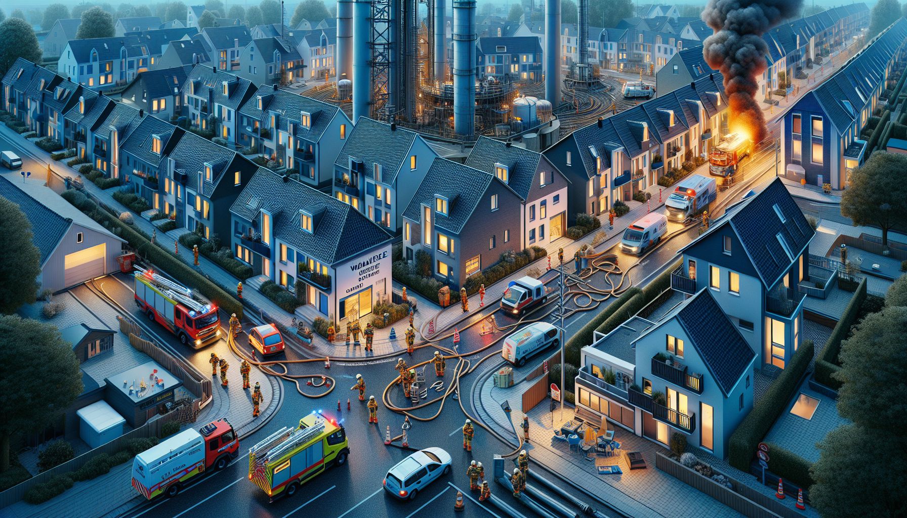 Gaslekkage Bergstraat Waalre leidt tot evacuaties en onrust