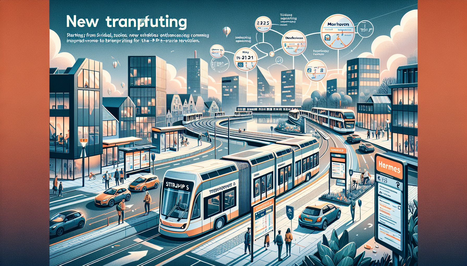 Nieuwe dienstregelingen verbeteren vervoer in Strijp S en Meerhoven