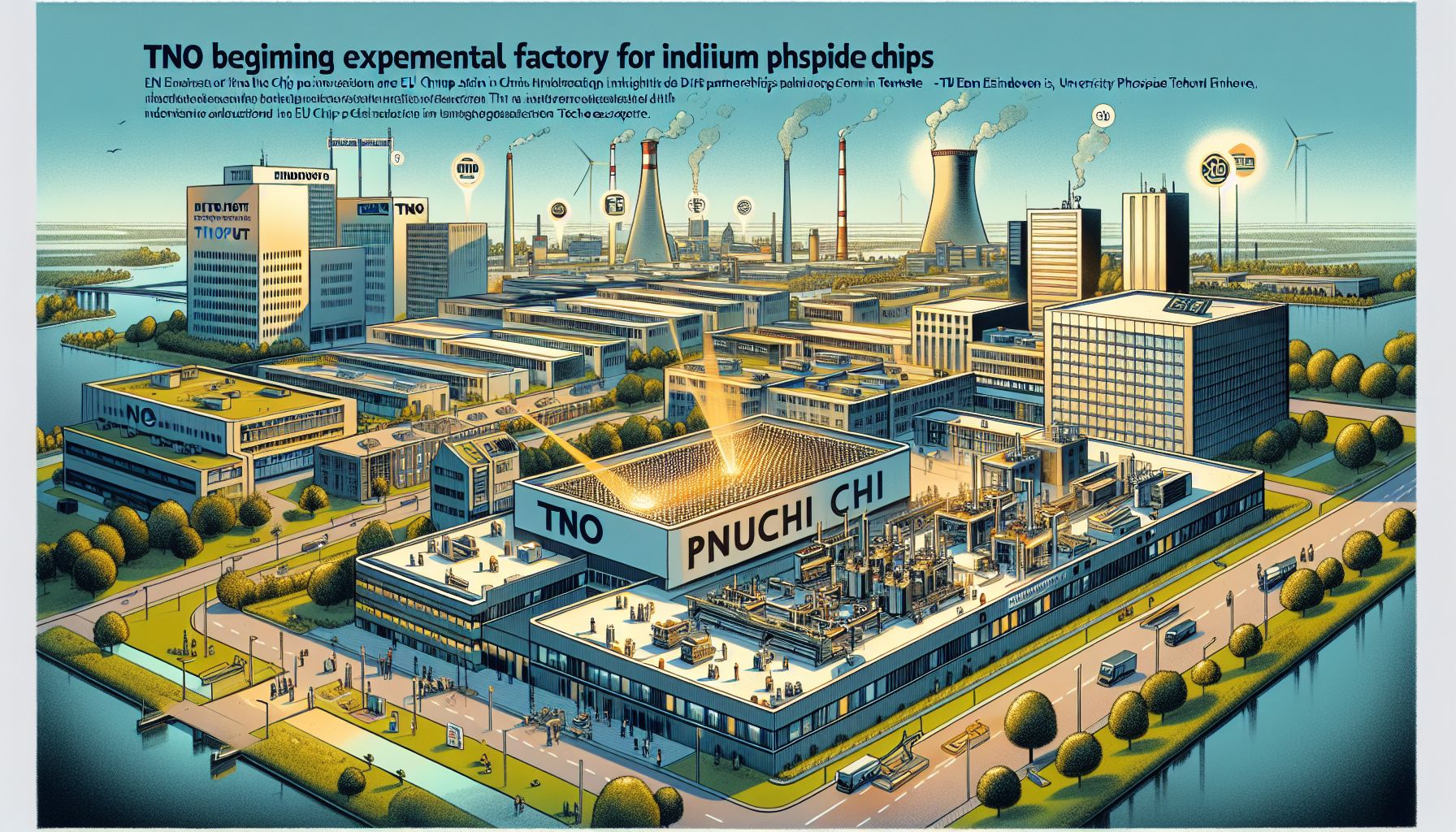 TNO start met bouw proeffabriek voor fotonische chips in Eindhoven