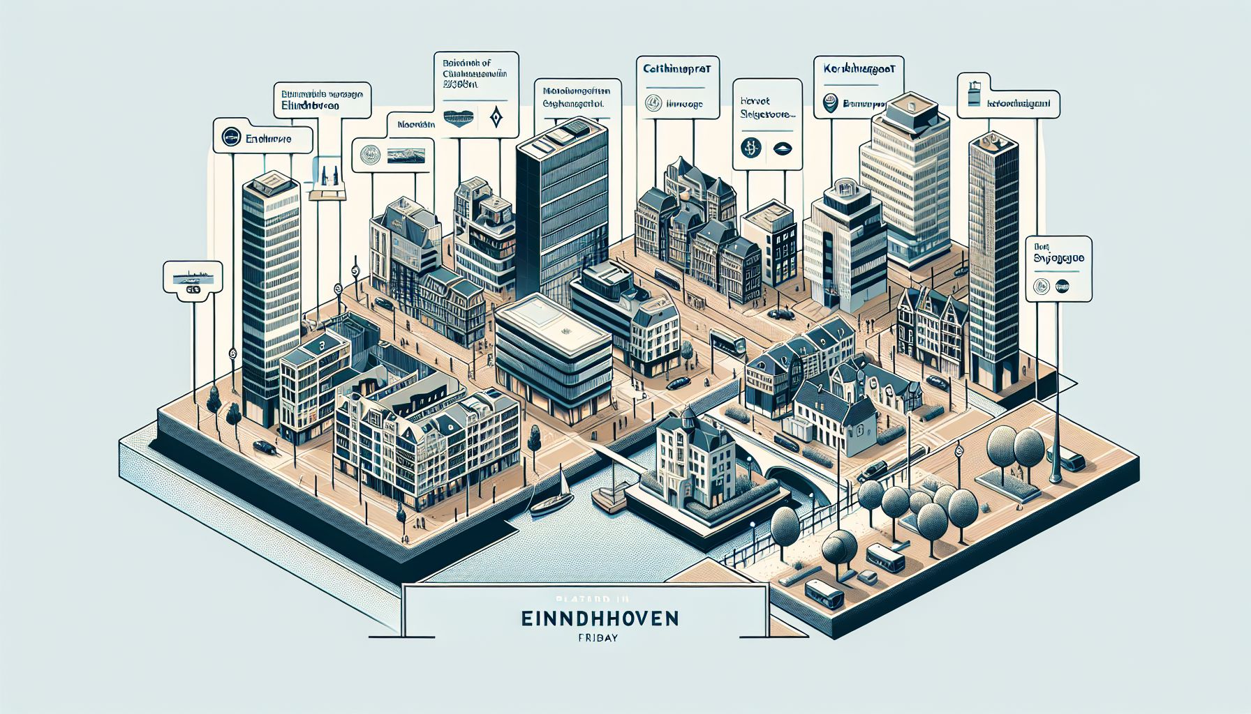 Eindhoven Voorziet Stad van 14 Nieuwe Erfgoedbordjes