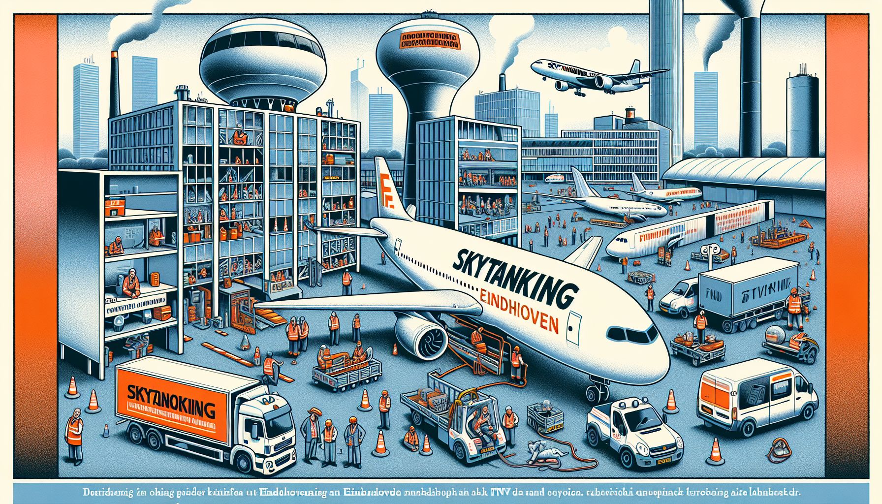 FNV Bekritiseert Onveilige Werkomstandigheden Bij Skytanking Eindhoven