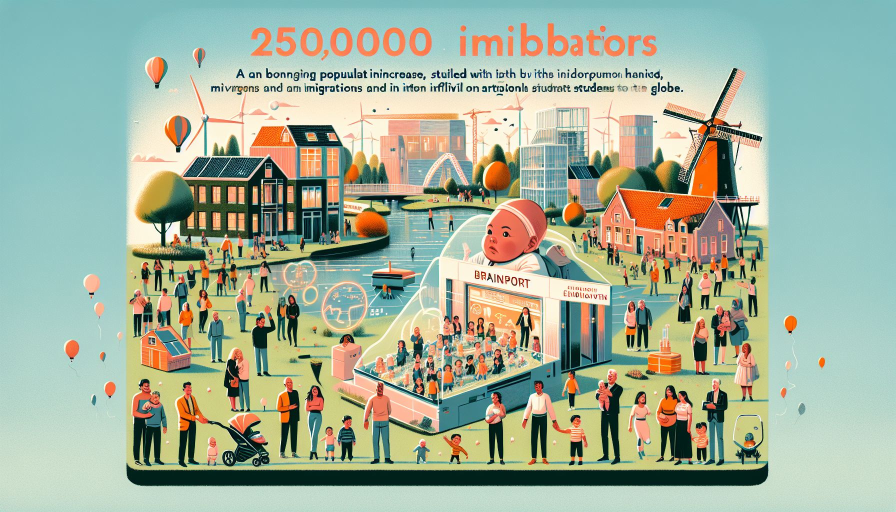 Eindhoven viert mijlpaal met 250.000 inwoners