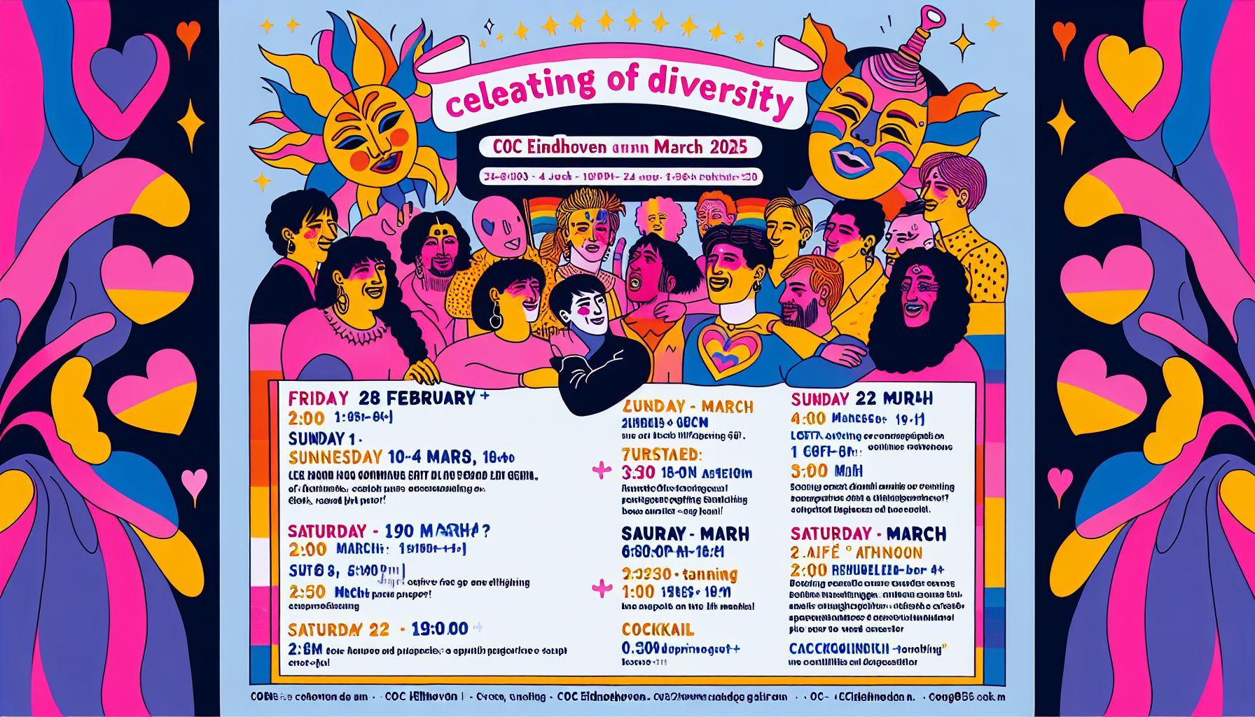 COC Eindhoven viert diversiteit met maart evenementen