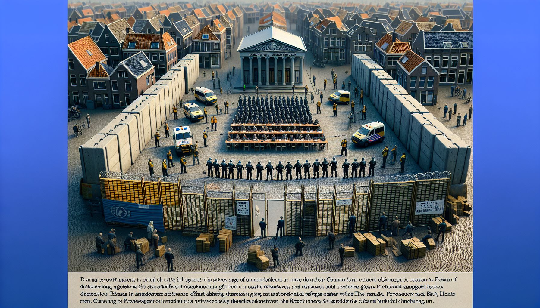 Strenge Veiligheidsmaatregelen bij Raadsvergadering Best, Inwoners Ontevreden