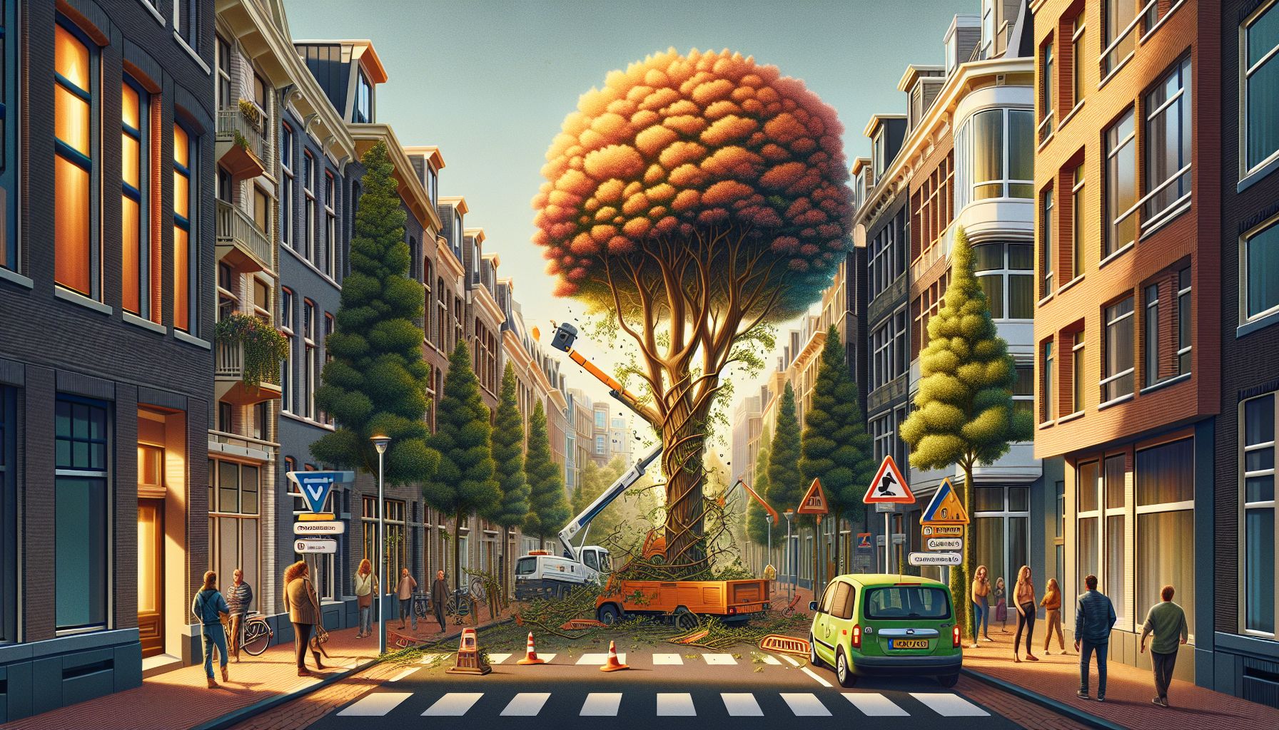 Geldrop-Mierlo kapt amberboom: bewoners reageren verdeeld