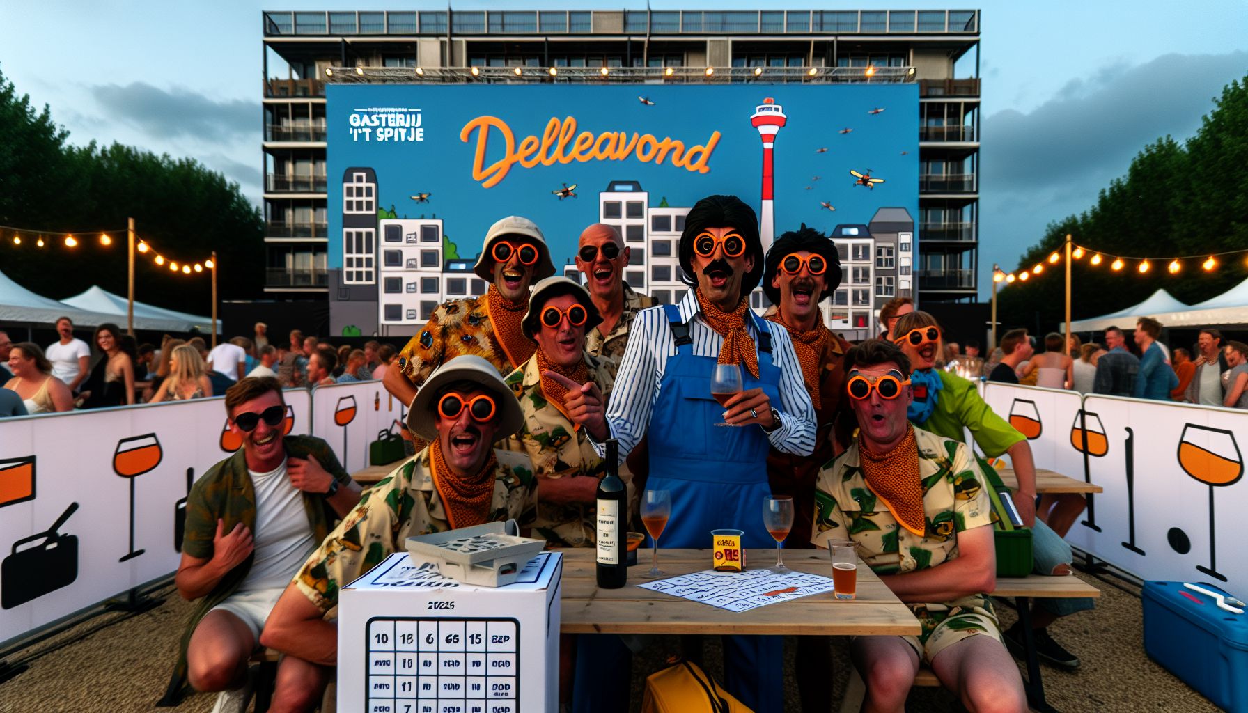 Mierlo transformeert in campingfeest met Dellenavond