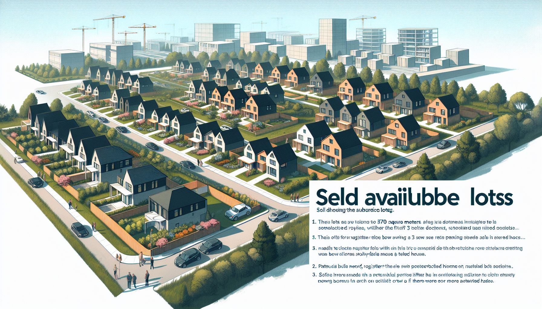 Dertien Nieuwe Kavels in Luchen Beschikbaar voor Zelfbouw